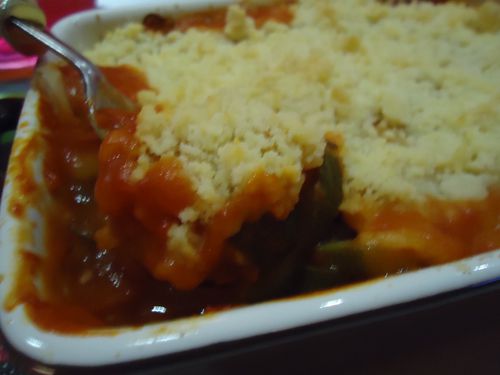 crumble de ratatouille