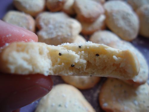 biscuits citron et pavot