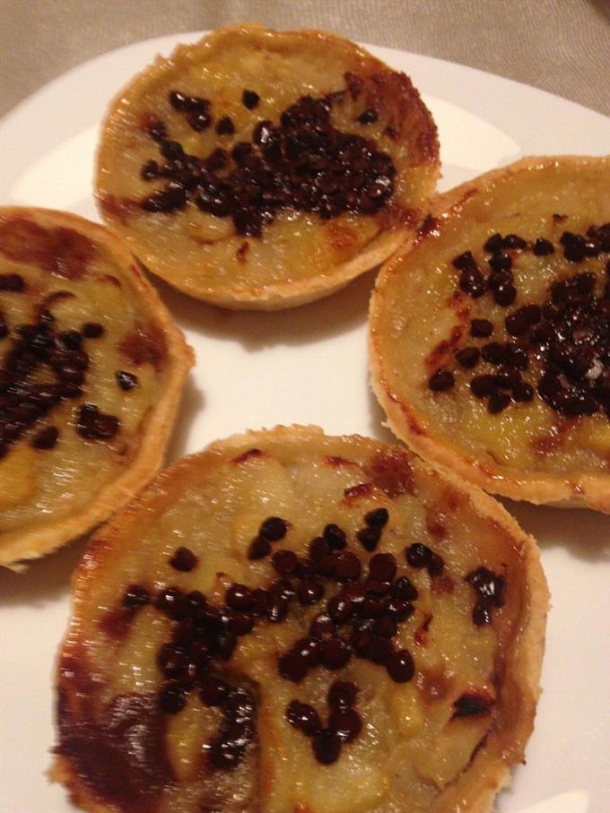 tartelette poire chocolat