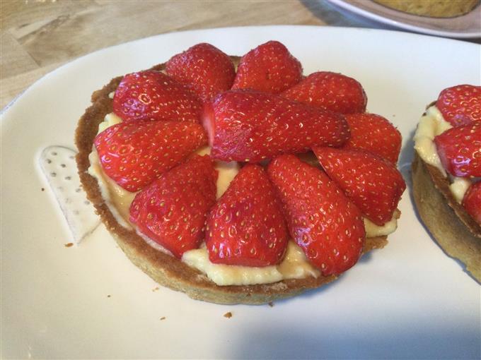 Tarte aux fraises