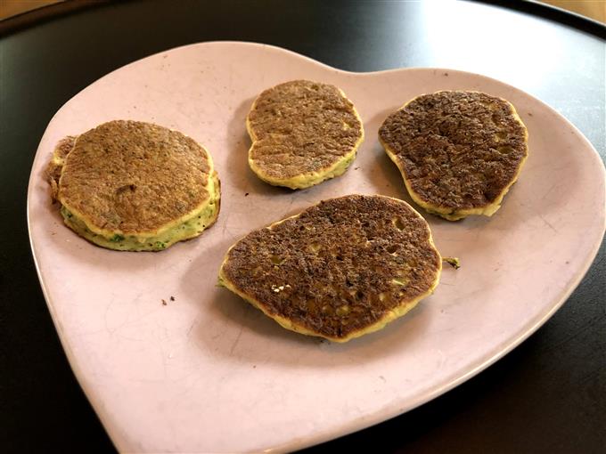 Blinis de courgette